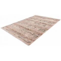 Tapis BOBOCHIC - Tapis Poils Courts VIKI Motif Berbère - Beige