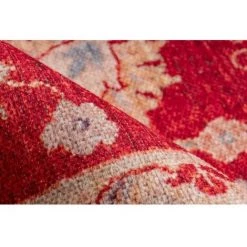 Tapis BOBOCHIC - Tapis Poils Courts TINZIT Motif Berbère - Rouge -BOBOCHIC Soldes 2022 23404673 4