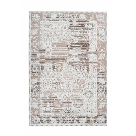 Tapis BOBOCHIC - Tapis Fabrication Artisanale IDELIA Motif Vintage - Beige 5 Tapis BOBOCHIC - Tapis Fabrication Artisanale IDELIA Motif Vintage - Beige – Image 3