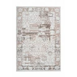 Tapis BOBOCHIC - Tapis Fabrication Artisanale IDELIA Motif Vintage - Beige -BOBOCHIC Soldes 2022 23404682 3