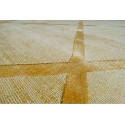 Tapis BOBOCHIC - Tapis Poils Courts VENITTO Motif Contemporain - Jaune -BOBOCHIC Soldes 2022 23404698 4