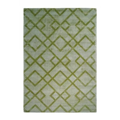 Tapis BOBOCHIC - Tapis Poils Courts VENITTO Motif Contemporain - Vert 5 Tapis BOBOCHIC - Tapis Poils Courts VENITTO Motif Contemporain - Vert – Image 3