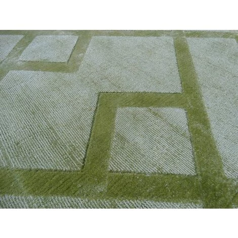 Tapis BOBOCHIC - Tapis Poils Courts VENITTO Motif Contemporain - Vert 6 Tapis BOBOCHIC - Tapis Poils Courts VENITTO Motif Contemporain - Vert – Image 4