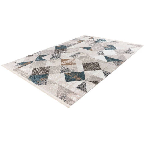 Tapis BOBOCHIC - Tapis LORI Motif Vintage - Gris 3 Tapis BOBOCHIC - Tapis LORI Motif Vintage - Gris
