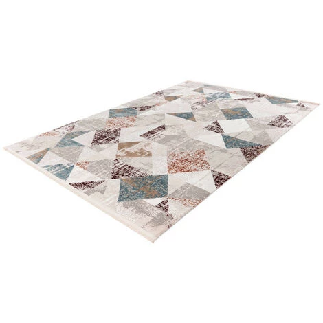 Tapis BOBOCHIC - Tapis LORI Motif Vintage - Gris 3 Tapis BOBOCHIC - Tapis LORI Motif Vintage - Gris