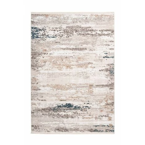 Tapis BOBOCHIC - Tapis Poils Courts TORI Motif Contemporain - Gris 5 Tapis BOBOCHIC - Tapis Poils Courts TORI Motif Contemporain - Gris – Image 3