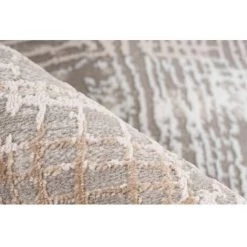 Tapis BOBOCHIC - Tapis Poils Courts ZINEB Motif Vintage - Gris -BOBOCHIC Soldes 2022 23404735 4