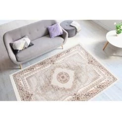 Tapis BOBOCHIC - Tapis Poils Courts ZAIR Motif Berbère - Gris -BOBOCHIC Soldes 2022 23404741 2