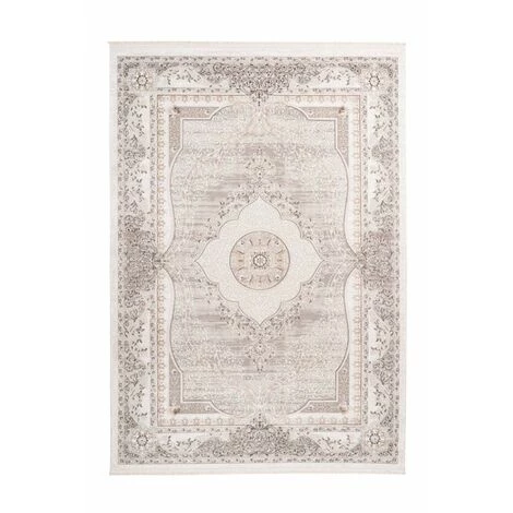 Tapis BOBOCHIC - Tapis Poils Courts ZAIR Motif Berbère - Gris 5 Tapis BOBOCHIC - Tapis Poils Courts ZAIR Motif Berbère - Gris – Image 3