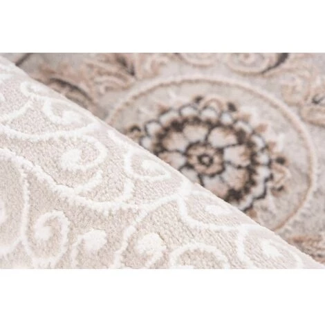 Tapis BOBOCHIC - Tapis Poils Courts ZAIR Motif Berbère - Gris 6 Tapis BOBOCHIC - Tapis Poils Courts ZAIR Motif Berbère - Gris – Image 4