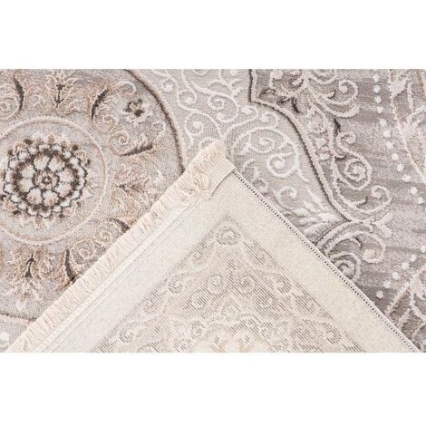 Tapis BOBOCHIC - Tapis Poils Courts ZAIR Motif Berbère - Gris 7 Tapis BOBOCHIC - Tapis Poils Courts ZAIR Motif Berbère - Gris – Image 5