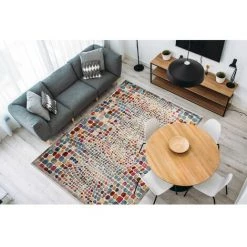 Tapis BOBOCHIC - Tapis Poils Courts VERA Motif Contemporain Multicolore - Multicolore 8 Tapis BOBOCHIC - Tapis Poils Courts VERA Motif Contemporain Multicolore - Multicolore -BOBOCHIC Soldes 2022 23404750 2