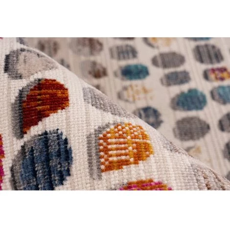 Tapis BOBOCHIC - Tapis Poils Courts VERA Motif Contemporain Multicolore - Multicolore 6 Tapis BOBOCHIC - Tapis Poils Courts VERA Motif Contemporain Multicolore - Multicolore – Image 4