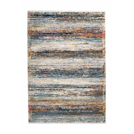Tapis BOBOCHIC - Tapis Poils Courts SANNY Motif Contemporain Multicolore - Multicolore 5 Tapis BOBOCHIC - Tapis Poils Courts SANNY Motif Contemporain Multicolore - Multicolore – Image 3