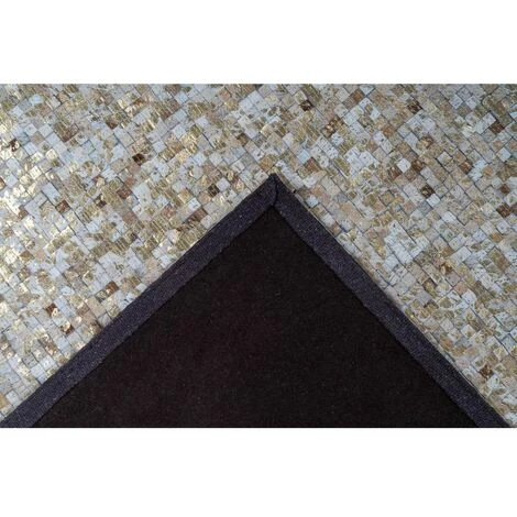 Tapis BOBOCHIC - Tapis Poils Courts TORI Motif Contemporain - Beige 7 Tapis BOBOCHIC - Tapis Poils Courts TORI Motif Contemporain - Beige – Image 5