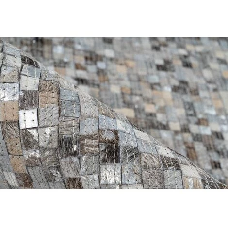 Tapis BOBOCHIC - Tapis Poils Courts TORI Motif Contemporain - Gris 6 Tapis BOBOCHIC - Tapis Poils Courts TORI Motif Contemporain - Gris â Image 4