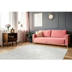 Tapis BOBOCHIC - Tapis Poils Courts TORI Motif Contemporain - Blanc -BOBOCHIC Soldes 2022 23404792 2