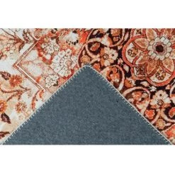 Tapis BOBOCHIC - Tapis Fabrication Artisanale IDELIA Motif Oriental - Orange 11 Tapis BOBOCHIC - Tapis Fabrication Artisanale IDELIA Motif Oriental - Orange -BOBOCHIC Soldes 2022 23404794 5