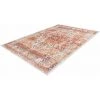Tapis BOBOCHIC - Tapis Fabrication Artisanale IDELIA Motif Oriental - Orange