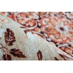 Tapis BOBOCHIC - Tapis Fabrication Artisanale IDELIA Motif Oriental - Orange -BOBOCHIC Soldes 2022 23404796 4