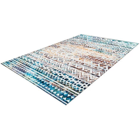 Tapis BOBOCHIC - Tapis Poils Courts NADOR Motif Berbère Multicolore - Multicolore 3 Tapis BOBOCHIC - Tapis Poils Courts NADOR Motif Berbère Multicolore - Multicolore