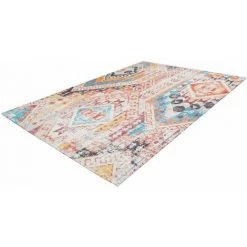 Tapis BOBOCHIC - Tapis Coton APACHE Motif Indien Multicolore - Multicolore