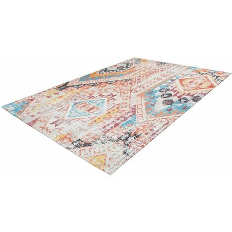Tapis BOBOCHIC - Tapis Coton APACHE Motif Indien Multicolore - Multicolore 3 Tapis BOBOCHIC - Tapis Coton APACHE Motif Indien Multicolore - Multicolore