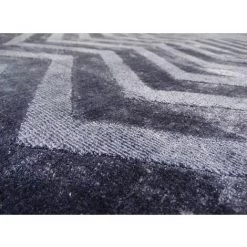 Tapis BOBOCHIC - Tapis Poils Courts VENITTO Motif Contemporain - Bleu -BOBOCHIC Soldes 2022 23404947 4