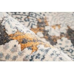 Tapis BOBOCHIC - Tapis Poils Courts TENZO Motif Vintage - Gris -BOBOCHIC Soldes 2022 23404956 4