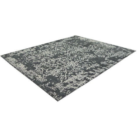 Tapis BOBOCHIC - Tapis Fabrication Artisanale KADIX Motif Vintage - Gris 3 Tapis BOBOCHIC - Tapis Fabrication Artisanale KADIX Motif Vintage - Gris