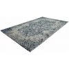 Tapis BOBOCHIC - Tapis Fabrication Artisanale KADIX Motif Vintage - Gris