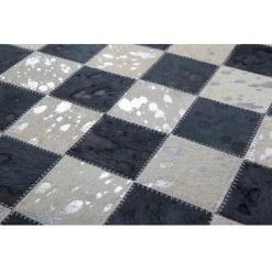 Tapis BOBOCHIC - Tapis Fabrication Artisanale KIMI Motif Glamour - Gris -BOBOCHIC Soldes 2022 23405003 4