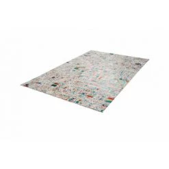 Tapis BOBOCHIC - Tapis Fabrication Artisanale KIMI Motif Glamour - Ivoire