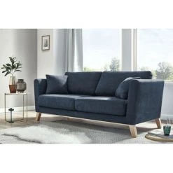 Canapé Droit Fixe BOBOCHIC - Canapé Droit Fixe DOBLO Bleu - Bleu 9 Canapé Droit Fixe BOBOCHIC - Canapé Droit Fixe DOBLO Bleu - Bleu -BOBOCHIC Soldes 2022 23405050 3