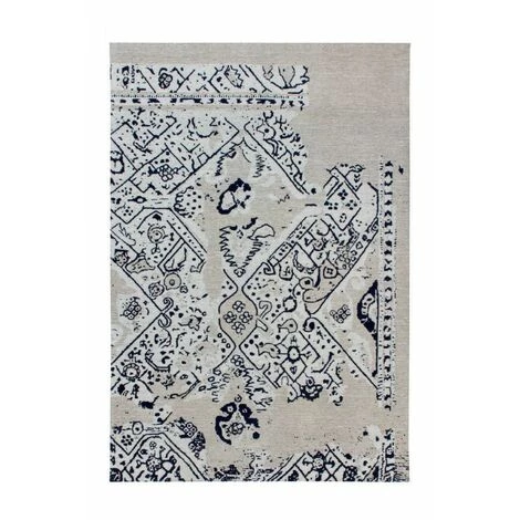 Tapis BOBOCHIC - Tapis Fabrication Artisanale KADIX Motif Vintage - Gris 4 Tapis BOBOCHIC - Tapis Fabrication Artisanale KADIX Motif Vintage - Gris – Image 2