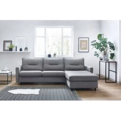 Canapés D'angle Convertibles BOBOCHIC - Canapé D'angle Convertible SINKI Angle Droit Gris Clair - Gris Clair 9 Canapés D'angle Convertibles BOBOCHIC - Canapé D'angle Convertible SINKI Angle Droit Gris Clair - Gris Clair -BOBOCHIC Soldes 2022 23406109 3