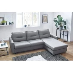 Canapés D'angle Convertibles BOBOCHIC - Canapé D'angle Convertible SINKI Angle Droit Gris Clair - Gris Clair 11 Canapés D'angle Convertibles BOBOCHIC - Canapé D'angle Convertible SINKI Angle Droit Gris Clair - Gris Clair -BOBOCHIC Soldes 2022 23406109 5