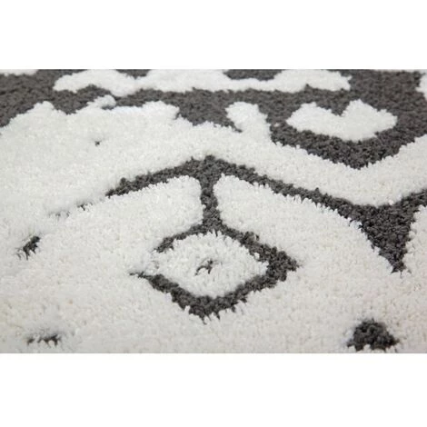 Tapis BOBOCHIC - Tapis HIMBA Motif Ethnique - Blanc 5 Tapis BOBOCHIC - Tapis HIMBA Motif Ethnique - Blanc – Image 3