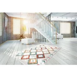 Tapis BOBOCHIC - Tapis HIMBA Motif Ethnique Multicolor - Multicolore -BOBOCHIC Soldes 2022 23406394 4