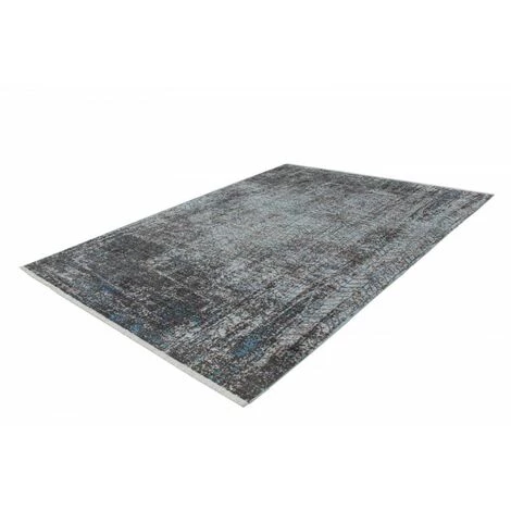 Tapis BOBOCHIC - Tapis Poils Courts FONZY Motif Vintage - Gris 4 Tapis BOBOCHIC - Tapis Poils Courts FONZY Motif Vintage - Gris – Image 2