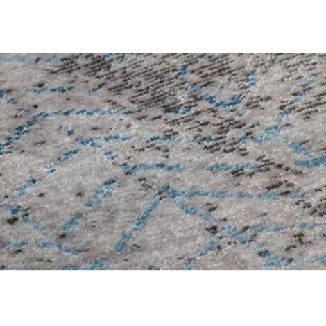 Tapis BOBOCHIC - Tapis Poils Courts FONZY Motif Vintage - Gris 5 Tapis BOBOCHIC - Tapis Poils Courts FONZY Motif Vintage - Gris – Image 3