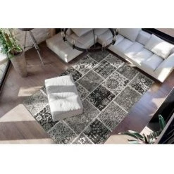 Tapis BOBOCHIC - Tapis Poils Courts STINSON Motif Contemporain - Gris 9 Tapis BOBOCHIC - Tapis Poils Courts STINSON Motif Contemporain - Gris -BOBOCHIC Soldes 2022 23406478 4