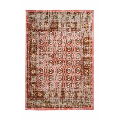 Tapis BOBOCHIC - Tapis Poils Courts MARIKA Motif Oriental - Rouge 3 Tapis BOBOCHIC - Tapis Poils Courts MARIKA Motif Oriental - Rouge