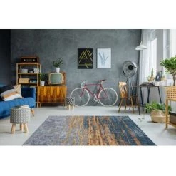 Tapis BOBOCHIC - Tapis Poils Courts SALOMA Motif Contemporain - Beige -BOBOCHIC Soldes 2022 23406565 4