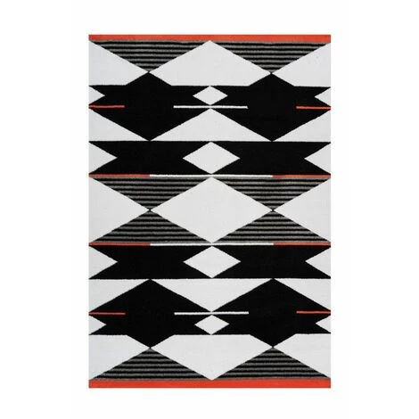 Tapis BOBOCHIC - Tapis Poils Courts OMAN Motif Graphique Multicolore - Multicolore 3 Tapis BOBOCHIC - Tapis Poils Courts OMAN Motif Graphique Multicolore - Multicolore