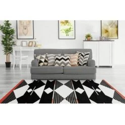 Tapis BOBOCHIC - Tapis Poils Courts OMAN Motif Graphique Multicolore - Multicolore 9 Tapis BOBOCHIC - Tapis Poils Courts OMAN Motif Graphique Multicolore - Multicolore -BOBOCHIC Soldes 2022 23406607 4