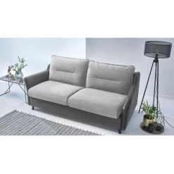 Canapé Lit BOBOCHIC - Canapé Droit Convertible LOFT Ouverture Express Gris Clair & Gris Foncé - Gris Clair & Gris Foncé 11 Canapé Lit BOBOCHIC - Canapé Droit Convertible LOFT Ouverture Express Gris Clair & Gris Foncé - Gris Clair & Gris Foncé -BOBOCHIC Soldes 2022 23406709 5