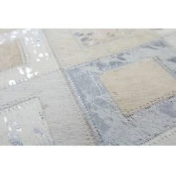Tapis BOBOCHIC - Tapis En Cuir KHALED Motif Contemporain - Gris 8 Tapis BOBOCHIC - Tapis En Cuir KHALED Motif Contemporain - Gris -BOBOCHIC Soldes 2022 23406719 3