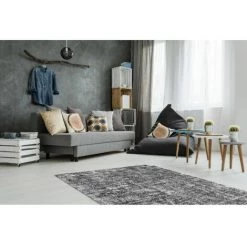 Tapis BOBOCHIC - Tapis Motif Contemporain AKARA - Gris -BOBOCHIC Soldes 2022 23406785 4
