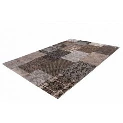 Tapis BOBOCHIC - Tapis Poils Courts RIVKA Motif Contemporain - Marron -BOBOCHIC Soldes 2022 23406852 2